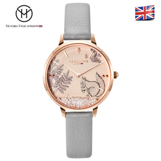 
VICTORIA HYDE Women's Watch Forest Fairy Tale Princess Style VH Women's Watch Cartoon Student Personal Quartz Watch Victoria Hyde Gifts Girls Grey VH1047F
