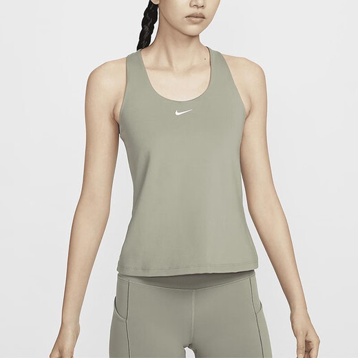 耐克（NIKE）耐克 女子中度支撑健身训练休闲透气无袖背心DV9898-100-320 DV9898-100 S