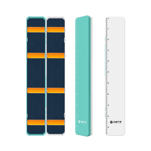 Guangwei (GW) blue and white fish float box ABS material silicone card slot single layer double-sided float box fishing equipment accessories large capacity 55cm float box