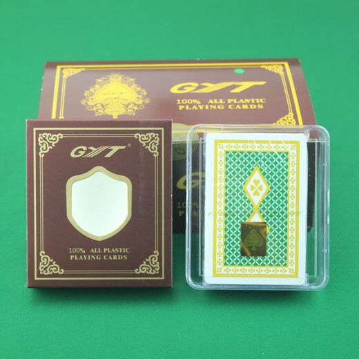 Huiqilu Dezhou Plastique Player Playing Gyt Gyt Double face lavable Fracable Pvc Soha Bridge épaissis épaissifié 688 CARTE NARCHE