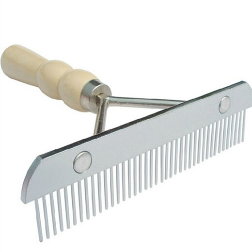 Gong Du Dog Comb Golden Retriever Teddy Cat Knot Hair Removal Dog Hair Comb Brush Needle Comb Straight Comb Hair Comb Nail Rake Comb Length 16 Width 5.2cm