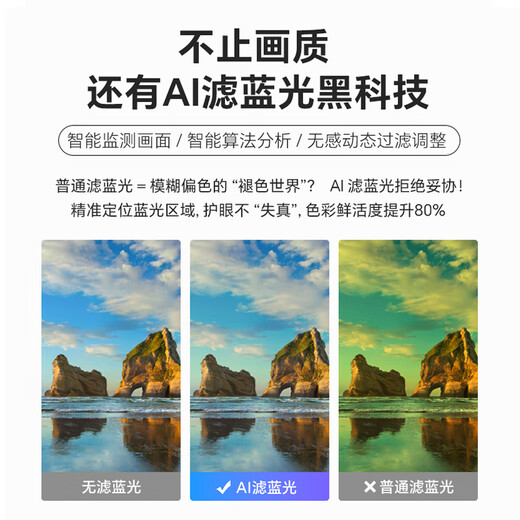 雕塑家23.8英寸4K超清显示器双屏可折叠 100%sRGB色域10bit滤蓝光 电脑办公笔记本炒股扩展副屏MU24LT