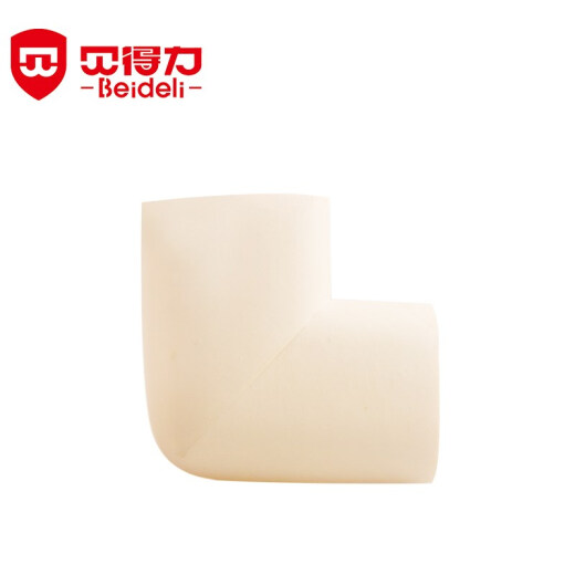 BEIDELI baby safety anti-collision corner strips wall corner table cabinet anti-collision table corner protective cover thickened right angle pad rubber style beige 10 pack