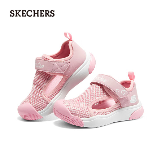 Skechers toddler shoes for boys and girls, baby toddler shoes, children's sports shoes, baby functional shoes 302824N pink/PNK size 25
