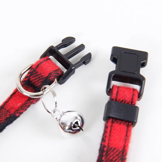 Pet Bell Collar Collar Small Cat Dog Pet Supplies Collar Teddy Dog Collar Footprint Collar Pet Bell Collar - 2 Pack/Random Color