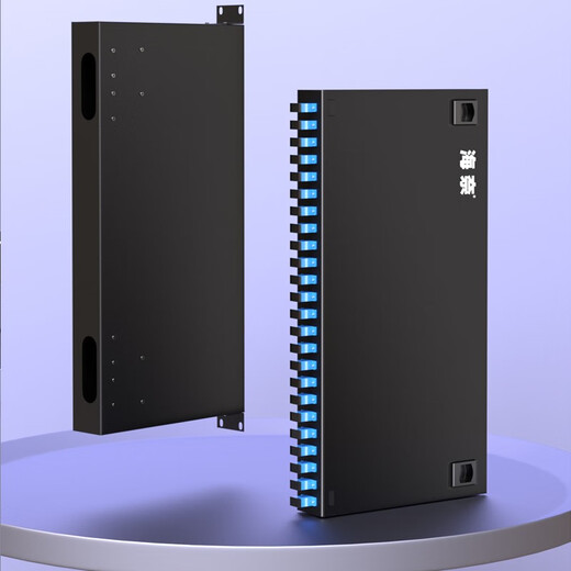 Hainii FCSCST12-Port 24-Port-Faseranschlusskastenverteilungsrahmen Ein-Mode-Einzel-Fit-1U-Rack-Rack 12-Kern 24-Kern-Optikkabel Fusion Fusion Liring Box Box Dicked SC24-Core 1U Einmodelle Fusion-Fusions-Faser-Faserflansch (5 Teile)
