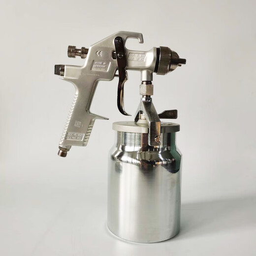 Damei Lightspeed German Sata spray gun traditional lower pot car furniture topcoat 1.7 caliber spray gun 17400 large diameter lower pot 1.7 caliber (commonly used)