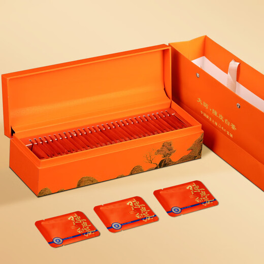 Boxin Fuding Old White Tea Shoumei Small Square Pieces Gongmei Biscuits Small Tea Cake Tea Gift Box Wholesale Live Broadcast Master Slot Tangerine Peel White Tea