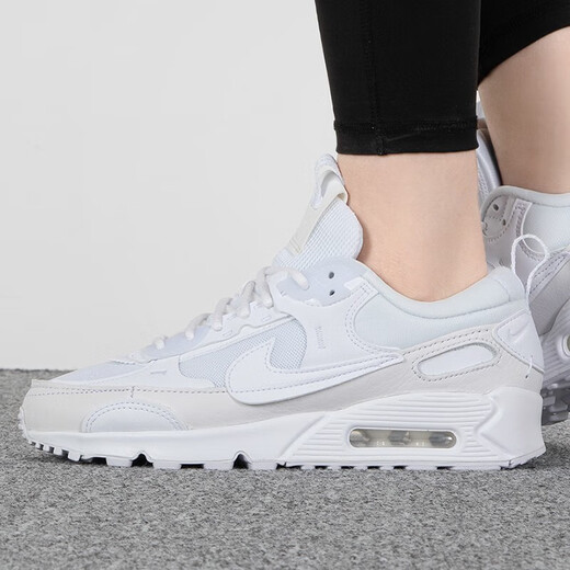 Nike Running Shoes Shoes Women's Shoes 2025 Summer Nuevo Air Max Cushion Shoes Sports Sports Casual Dad Shoes DM9922-101 White/Enhance Altura y adelgazamiento 36.5