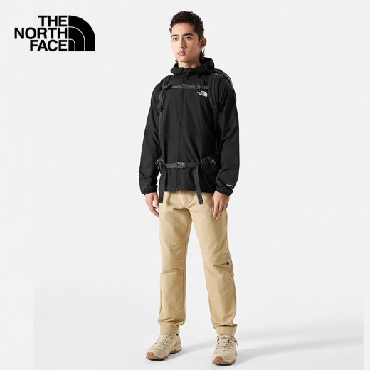 TheNorthFace North Face Skin Clothing Men's Spring and Summer New Outdoor Sports Windproof Clothing Lightweight Sun Protection Clothing Breathable and Comfortable Jacket Jacket JK3/Black/Contact Customer Service and send SF L