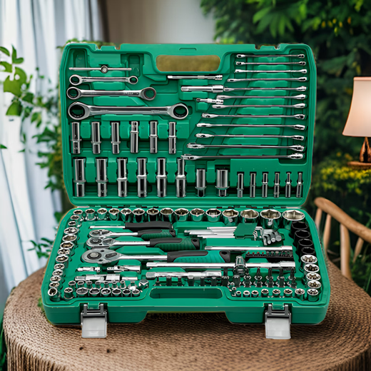 DIONO Auto Repair 121-piece Auto Repair Tool Set Car Repair Set Socket Wrench Combination Tool Maintenance Tool Main Image