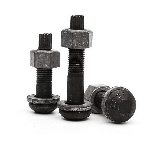 Jishuo 10.9 level torsion shear type high strength bolt M16/20/22/24/27/30 connection pair GB3632 round head torsion shear M20*80 including 1 flat and 1 female