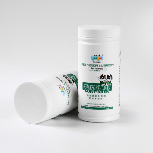 New Chongzhikang Pet Formula Goat Milk Powder 400g Puppies, Kittens, Dogs and Cats General Teddy Golden Retriever Bone Strengthening Calcium Supplement Canned 400g General Purpose for Cats and Dogs
