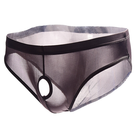 [Vertrauliche Lieferung] Sexy Unterwäsche Herren-Tanga-Männer Unterwäsche sexy Ganz transparent t-clous leidenschaft kostenlos Nachtclub Öffnen großer schwule schwule Männer masturbieren alternativer transparenter Fleischfarbe gleich Größe Slips Ice Silk Hohl