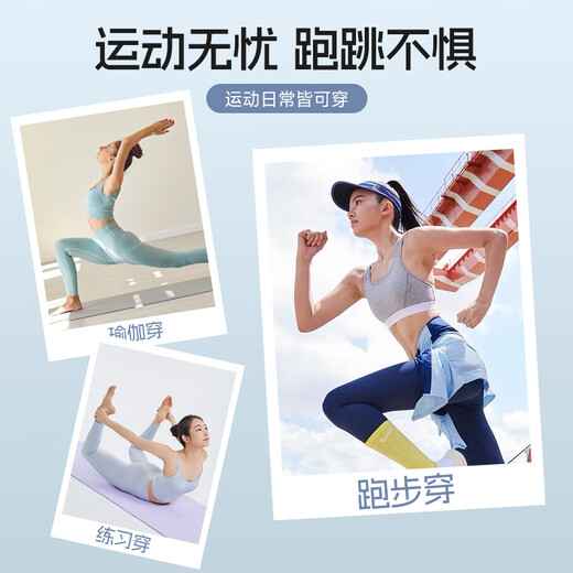 Li Ning (LI-NING) sports bra women's high-intensity vest yoga fitness bra running shock-proof anti-sagging training outer wear black L