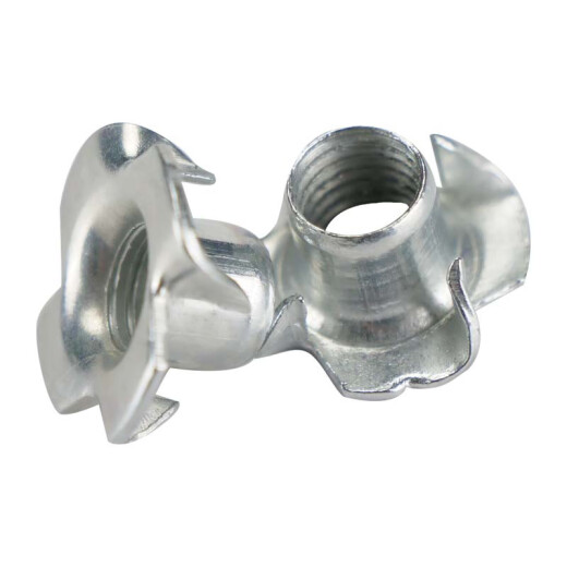 Jiawei Tuerca incrustada de cuatro garras 200 piezas/paquete de madera galvanizada con incrustaciones de garra tipo M4 JG1049A