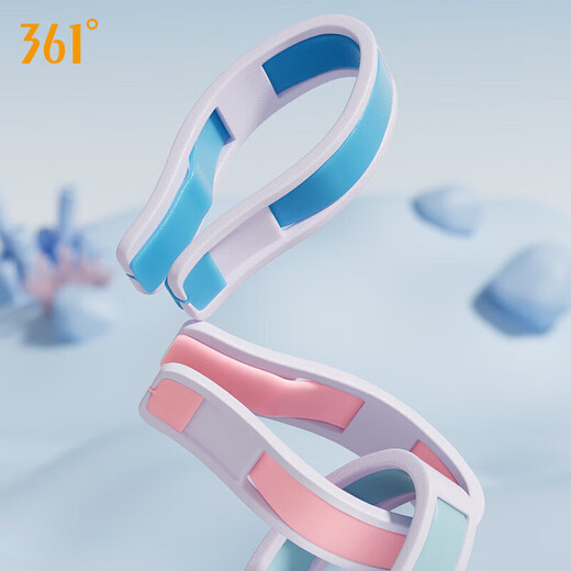 361 children's nose clip earplug set for boys and girls swimming beginners anti-slip nose clip anti-water earplugs diving equipment