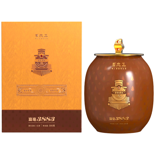 元正山 元正茶叶红茶云南红茶富毫3883盒装300g