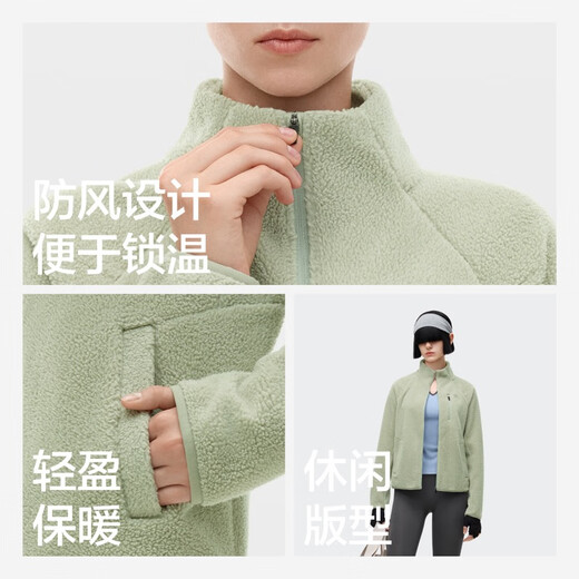 Bananain Cuir chaud 302+ Fleep féminin Veste courte courte automne et hiver Température de serrure chaude et coton à la ventre Loose intérieure décontractée usure de dents blanches épissées en céramique gris M G gris M