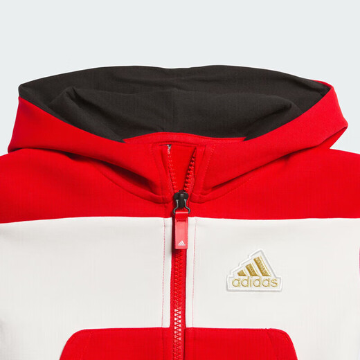 Adidas (adidas) 24 Dragon Youth Sports und lässige Langarm -Langarm -Kapuze -Set JF3881 22 Size -Noten
