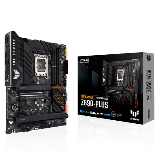 Asus motherboard TUF GAMING Z690-PLUS D5 heavy gunner B760 with 14/13/12 generation Intel CPU TUF GAMING Z690-PLUS D5 with i5 12600KF new box, official insurance for three years