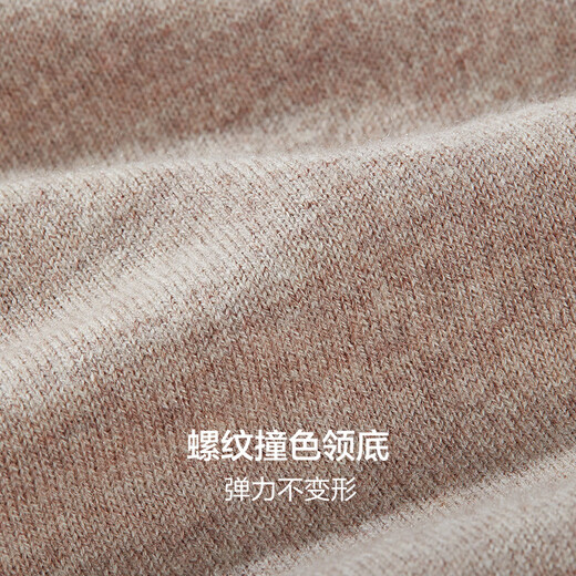 Hodo 100% pure wool Hodo men's woolen sweater for men 24 autumn and winter thickened sweater base layer sweater for men
