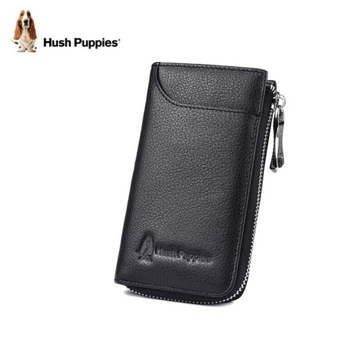 Hush Puppies key bag for men's external card slot portable keychain multi-function storage bag gift box birthday gift