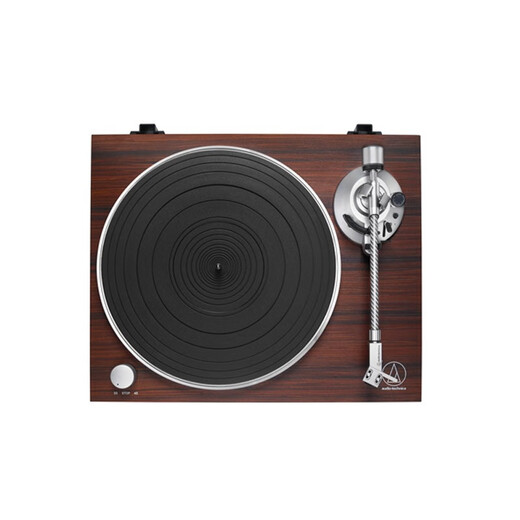 Audio-technica AT-LPW50BT RW Audio-technica vinyl record player Bluetooth wireless vinyl player New Year's gift Annual party gift Furniture ornaments Mahogany color decoration LPW-50BT RW standard