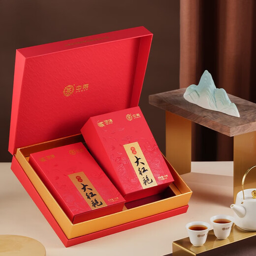 
Seawall SEA DYKE Chinese Tea Seawall Oolong Tea Wuyi Rock Tea Dahongpao Cinnamon Premium Small Bubble Tea Gift Box Series AT679 Premium Dahongpao 1 Box*200g