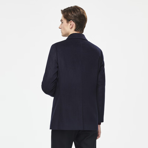 Youngor (Youngor) Herrenmantel Herren-Single-Bastentier schlanker Business Coat Woll Cashmere Comree und Leicht zu versorgen 4 Farben verfügbar Vysy015104ffy Navy L 175/96a