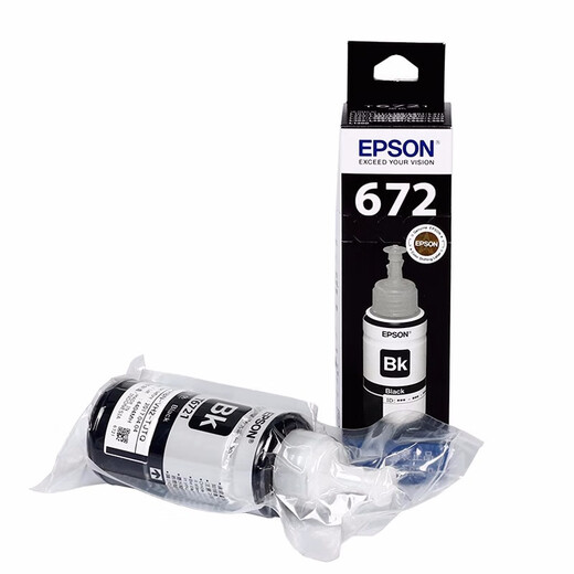 EPSON original L101 L111 L130 L201 L301 L303 L358 L485 printer ink cartridge 672 black