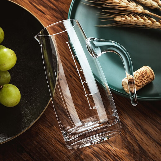 VINOS white wine divider crystal glass with scale household wine divider two or two cups red wine decanter straight 100ml