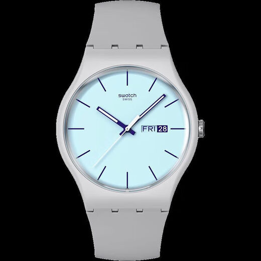 Swatch Swiss Watch Chinese Valentin's Gift Quartz Watch Table d'examen Rock Sugar Blueberry SO29M702