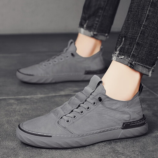 Changxiang Huili Мужская обувь мужская повседневная обувь Canvas Shoes Spring и летние ботинки для ботинки мужская спортивная обувь для обуви для обуви для обуви MD-F120 Grey 41