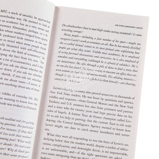 魔鬼经济学 Freakonomics 英文原版 Steven D Levitt 经济管理读物