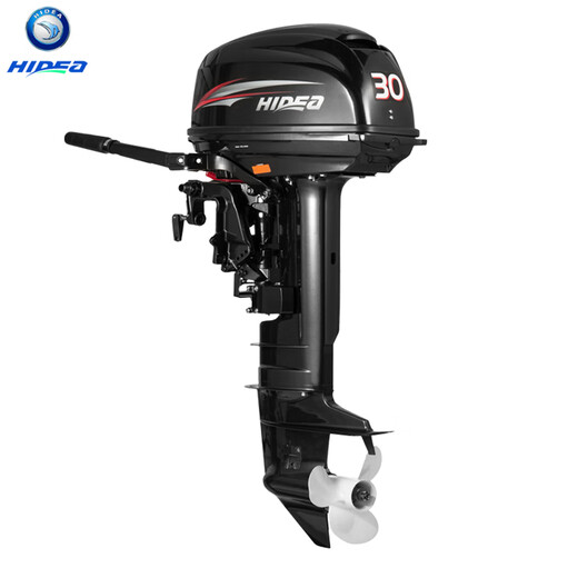 Hai's outboard propeller, assault boat, kayak motor, thickened inflatable boat, fishing boat, external gasoline engine, 2-stroke 5 horsepower, 12L external fuel tank