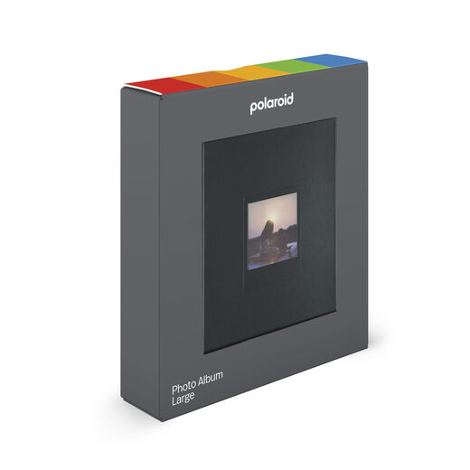 Polaroid Polaroidzubehör Foto Papier Aufbewahrung großes Album 160 schwarze Fotos