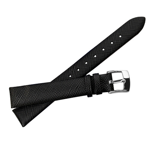 Sustituye la correa de reloj Armani AR11067/11099/9042/11149/11150/11387 Correa de cuero Correa negra Hebilla de oro 18 mm