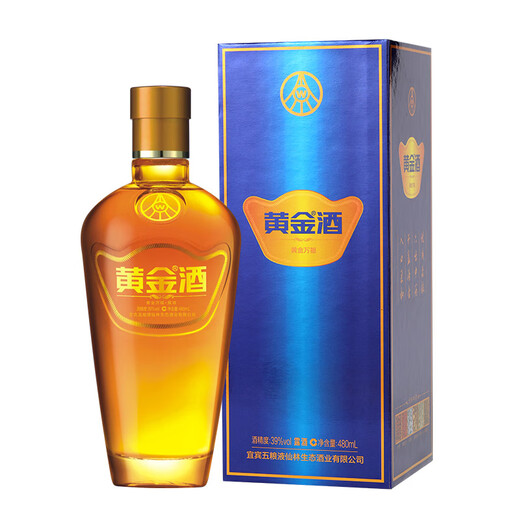 
Wuliangye Xianlin Ecology Golden Wine Wanfu Liquor Base Wine 39 degrees 480mL*6 Whole box