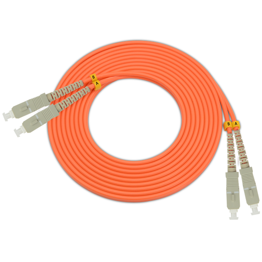 Wolf Light Telecommunications Grade LC-LC-SC-FC-STER Gigabit Multimode Dual Core Optical Fiber Litch Tradiver Duplex Pig Quetker (Optical Module Double Fibre Dediated Cavar) SC-SC Multimode Dual Core 200 mètres