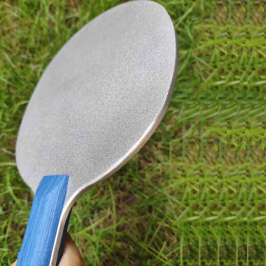 Lai Yajuan weight-bearing table tennis racket upgraded stainless steel base plate table tennis iron racket table tennis iron racket metal table tennis racket negative stainless steel base plate 900g pen-hold racket + rubber hard racket cover Lai Yajuan weight-bearing table tennis racket upgraded stainless steel base plate table tennis iron racket table tennis iron racket metal table tennis racket negative stainless steel base plate 900g pen-hold racket + rubber hard racket cover