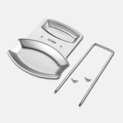 CCKO pot lid rack countertop pot lid rack spatula kitchen storage rack drain storage artifact stainless steel multi-functional pot lid rack