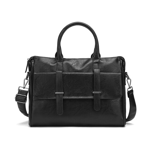 Mark Huafei men's government cadre briefcase 14-inch computer handbag Chinese Valentine's Day gift for boyfriend and husband