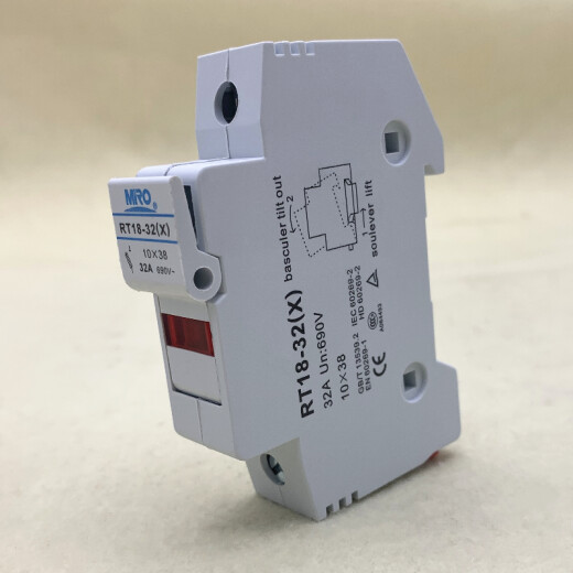 MRO Mingmeng RT18-32 fuse 10*38 R015 - Ceramic fuse tube 500V 690V RT1 3A