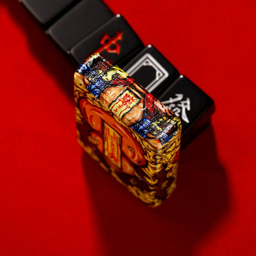 ZIPPO【人气单品】逢赌必赢彩印国潮之宝打火机正版美国生日礼物 彩印逢赌必赢(单机)(DY9902CY) 均码