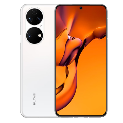 华为 HUAWEI  P50 E 万象双环通 安卓 国行 二手手机 雪域白 8G+128G