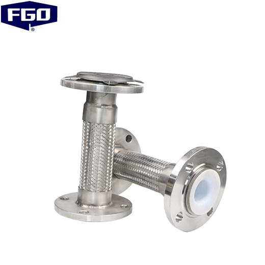 FGO stainless steel fluorine lined braided bellows BWGF46-16P DN25 length 10 meters DN25 stainless steel fluorine lined