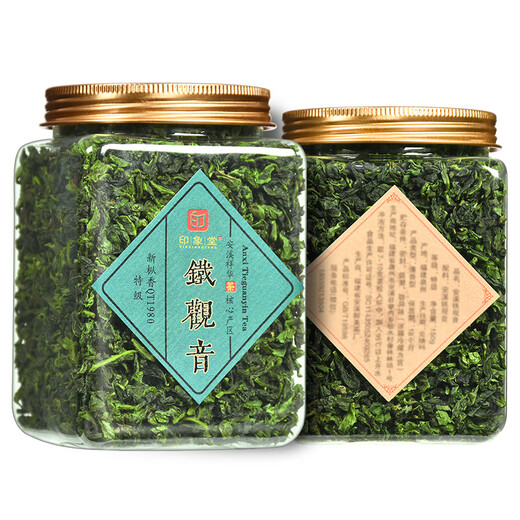 印象堂正宗祥华原产2025新茶铁观音茶叶特级兰花香罐装600g乌龙茶礼品