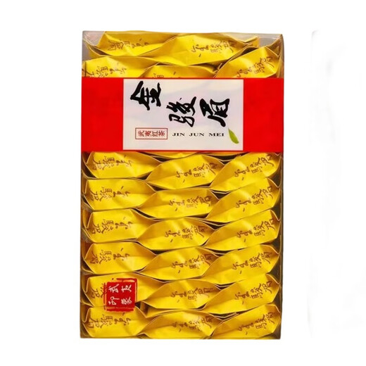 Known New Tea Jinjunmei Black Tea Strong Flavor Wuyi Authentic Jinjunmei 2024 Independent Small Packet Bulk Pack 2 Boxes 500g (100 Packs
