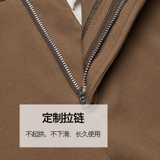 七匹狼休闲裤男天丝抗菌弹力裤子夏季商务直筒长裤通勤男裤【四季款】 701(卡其)-棉弹斜纹 29 74A